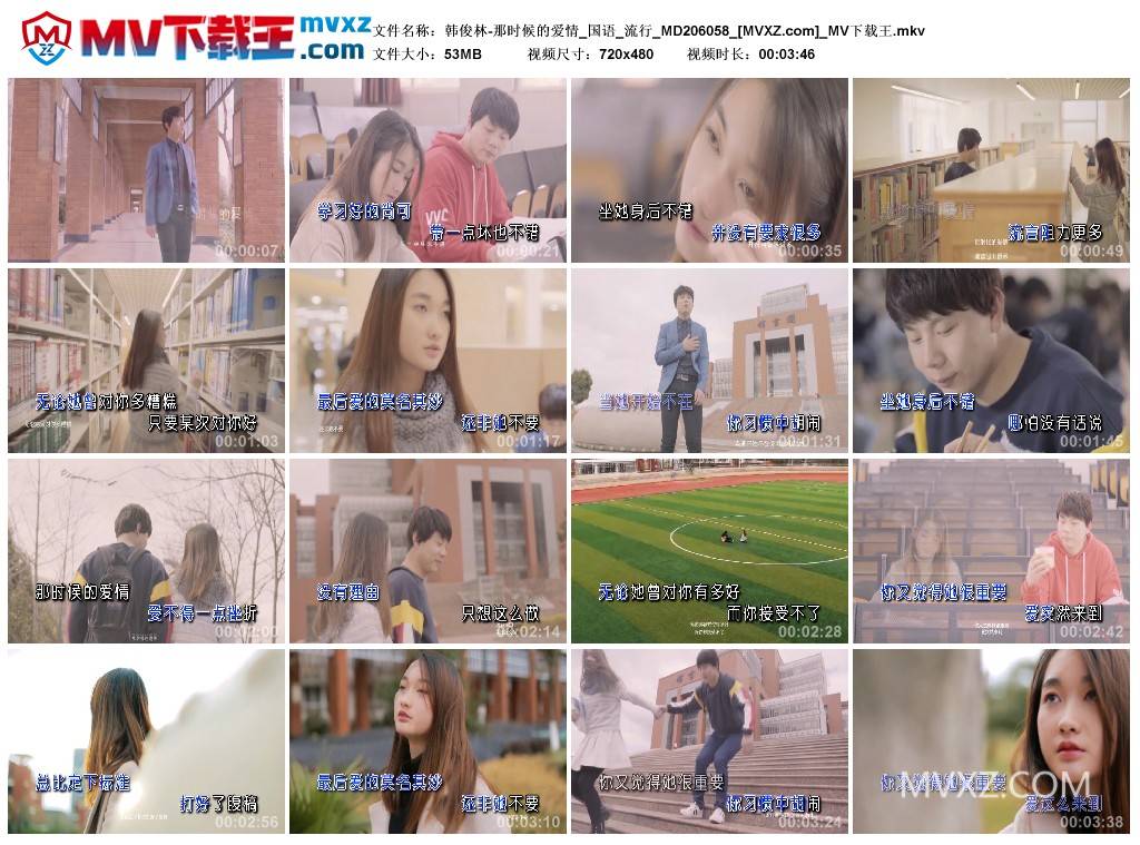 韩俊林-那时候的爱情_国语_流行_MD206058